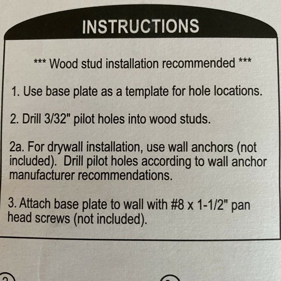 5/$25❣️ Broom & Mop Holder - Wall-mounted, C Shape Design - Picture 5 of 8